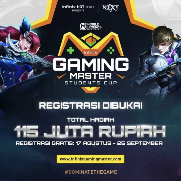 Targetkan 2.500 Pelajar, Infinix Gaming Master 2022 Siap Digelar di Indonesia dengan Hadiah Ratusan Juta 22 Infinix Gaming Master 2022