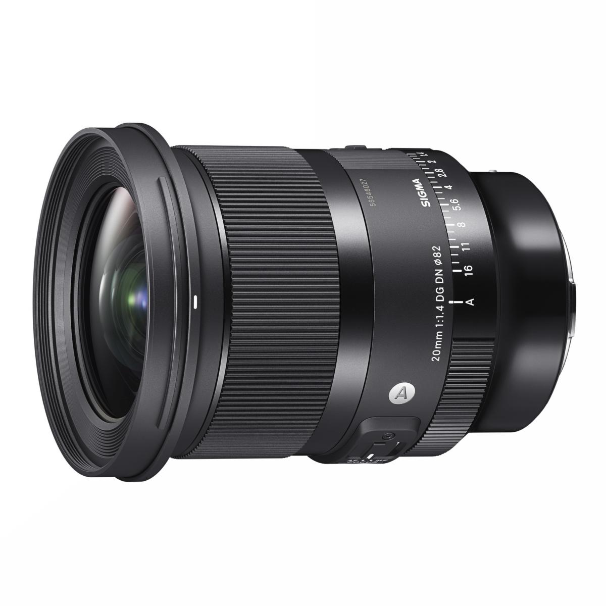 SIGMA Obiettivo 20mm F/1.4 DG DN ART Per Montatura L - Ultra Grandangolare Full-Frame