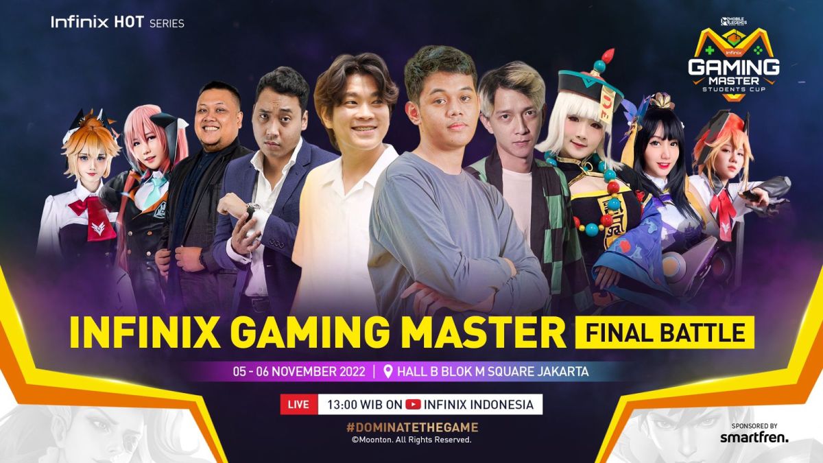 Grand Final Infinix MLBB Gaming Master Siap Digelar di Jakarta, Total Hadiah Ratusan Juta Rupiah 36 Grand Final Infinix MLBB Gaming Master