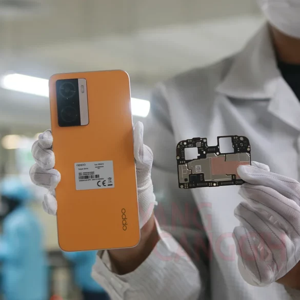 Proses produksi OPPO A77s di Pabrik baru OPPO 3 OPPO A77s