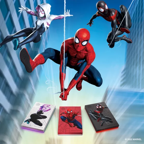 seagate Spider Man Special Edition FireCuda 2 seagate Spider-Man Special Edition FireCuda