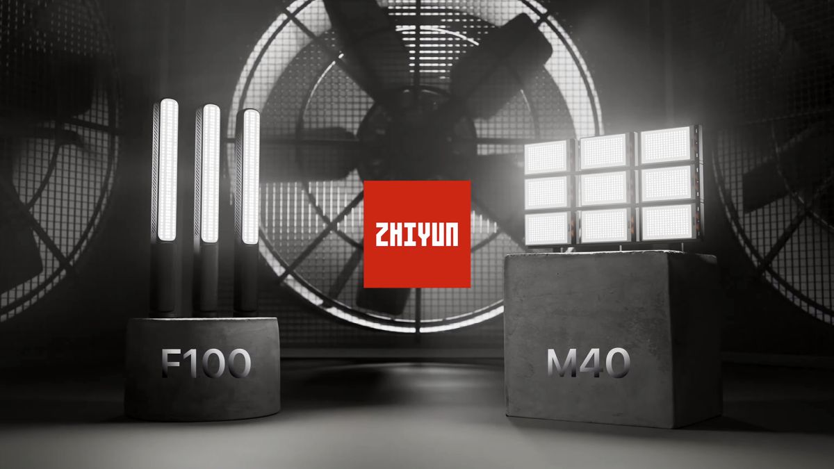 Zhiyun Fiveray M40 dan F100