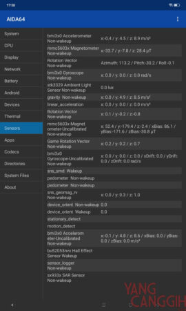 AIDA 64 OPPO Pad Air 4