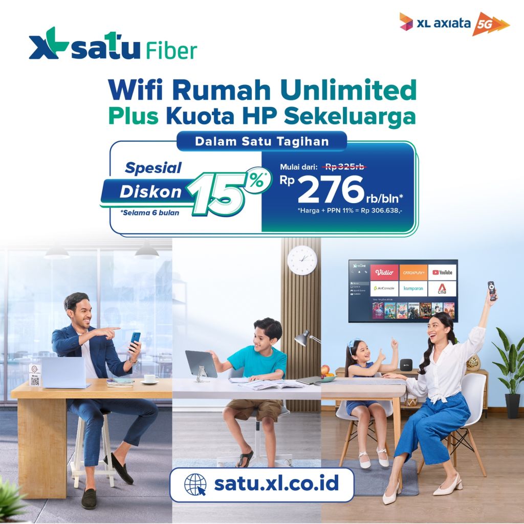 Lebih Terjangkau, Paket XL SATU Kini Mulai dari 200 Ribuan Rupiah 33 xl satu 2023 tarif baru