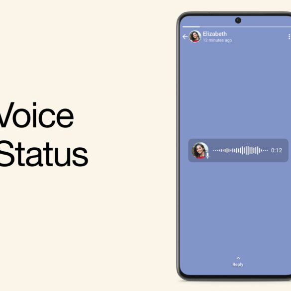 Voice Status WhatsApp