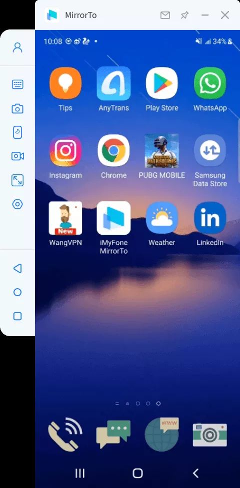 mirror your phone to pc