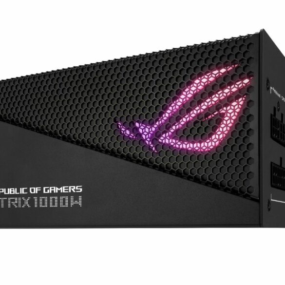 PSU ROG STRIX 1000G AURA GAMING 10 light