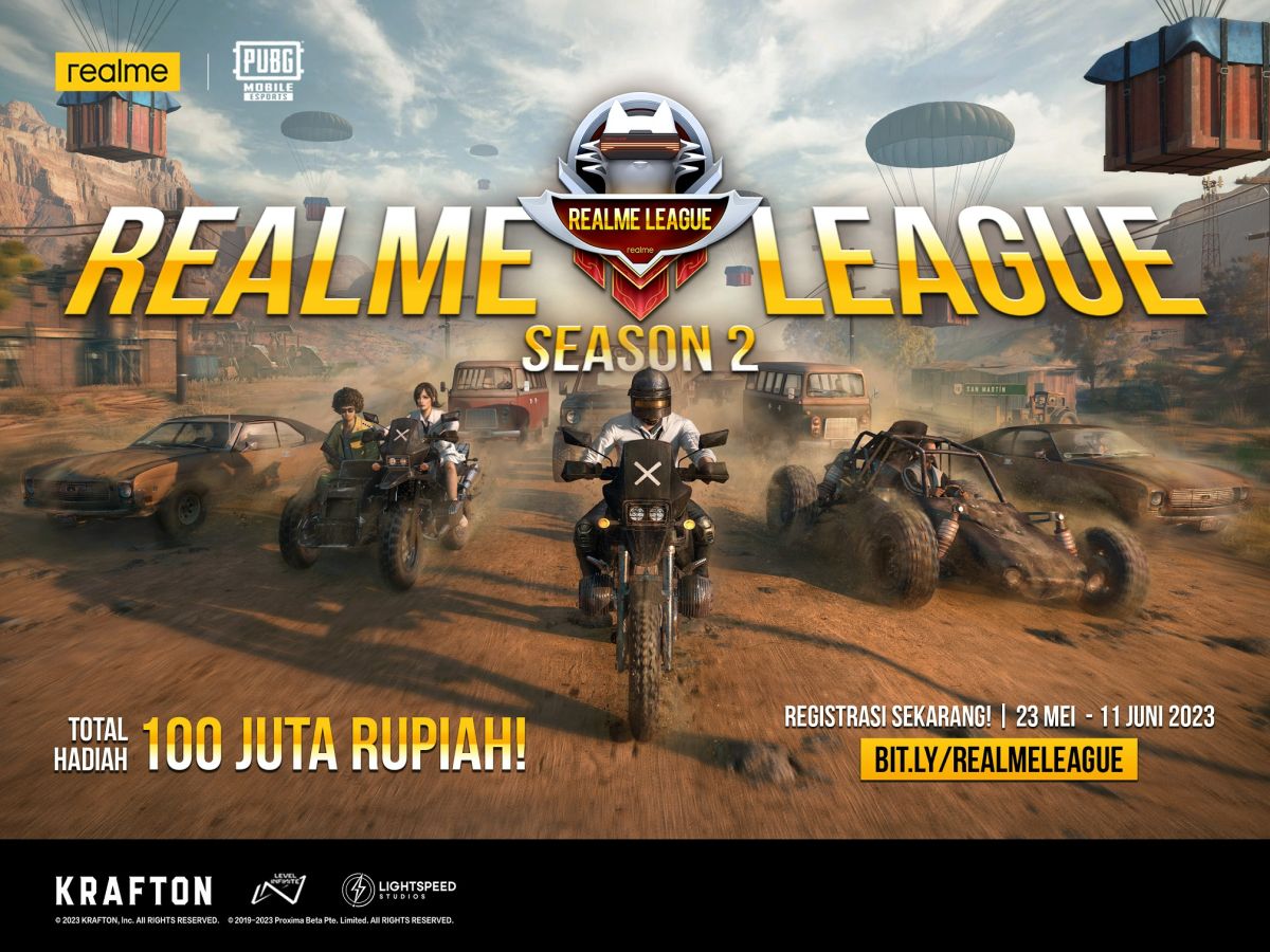 REALME LEAGUE Season 2: Turnamen PUBG Mobile Tingkat Amatir Berhadiah 100 Juta Rupiah 32 REALME LEAGUE Season 2
