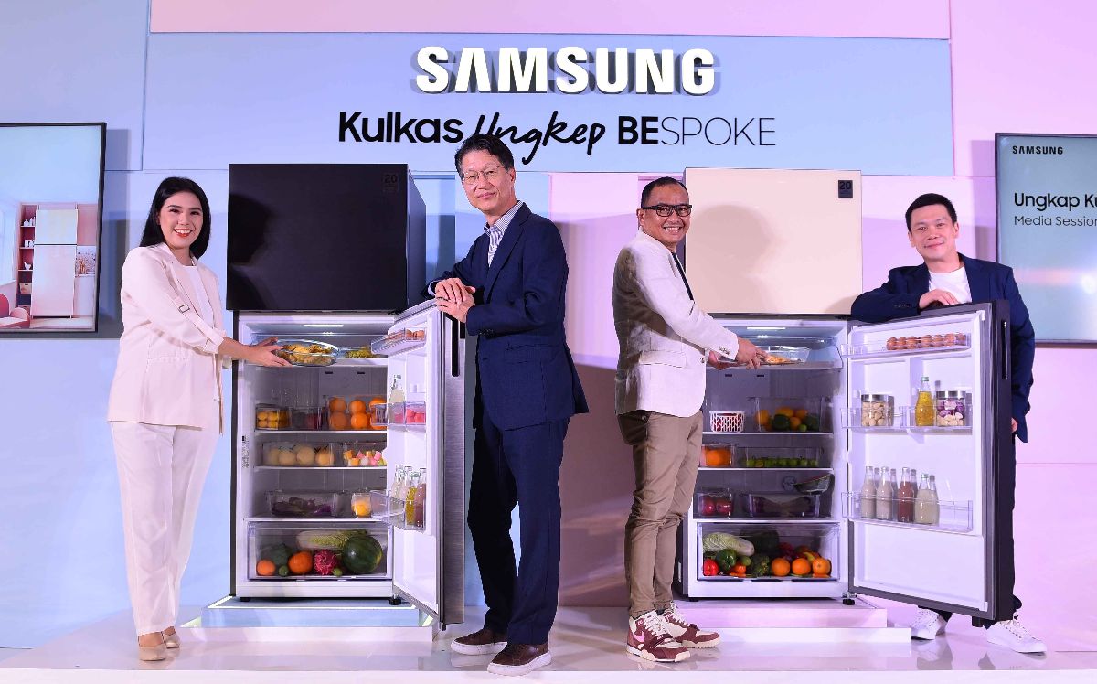kulkas Samsung ungkep bespoke launch mei 2023