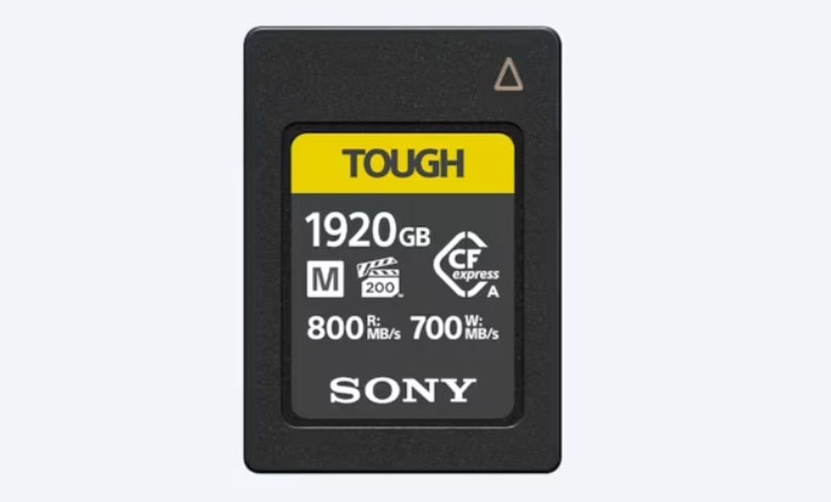 sony cfexpress type A M series 1920GB 1