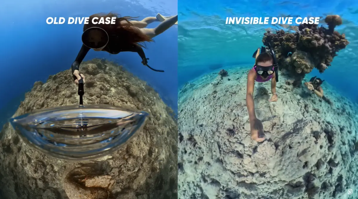 Insta360 X3 Invisible Dive Case 2