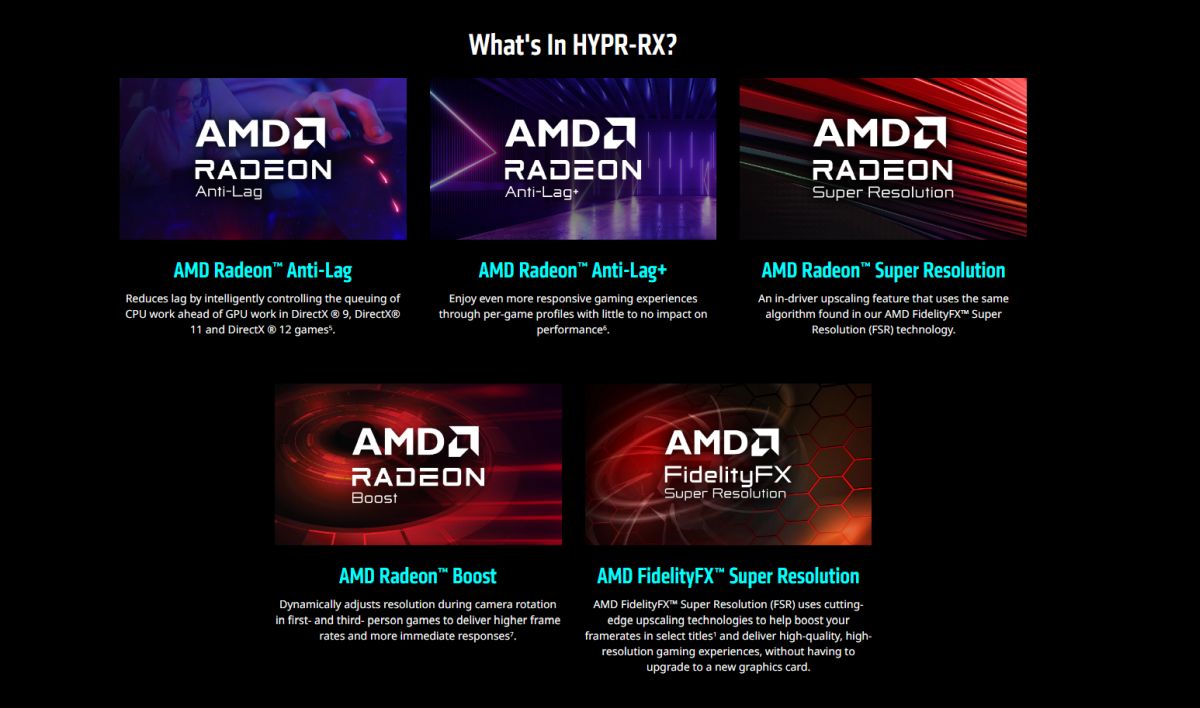 AMD HYPR-RX Profiles