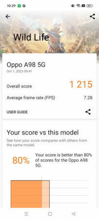 Review OPPO A98 5G 43 3DMark OPPO A98 5G