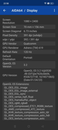 Review OPPO A98 5G 38 AIDA64 OPPO A98 5G 1