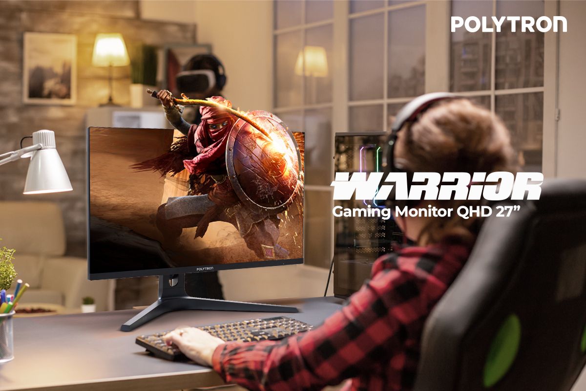 Polytron PMD 27IQ9931: Monitor Gaming 3 Jutaan dengan Panel QHD 27 Inci 165 Hz 32 Polytron PMD 27IQ9931