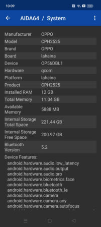 AIDA64 Reno10 Pro 5G 1
