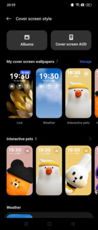 Cover Screen OPPO Find N3 Flip 1