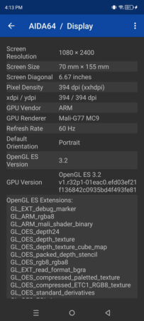 Review Infinix GT 10 Pro 42 AIDA64 Infinix GT 10 Pro 4