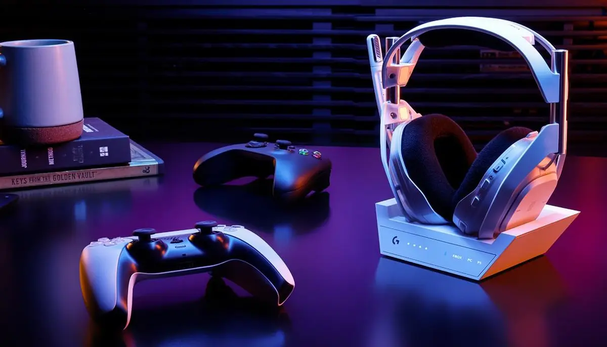 Casque Gaming Sans Fil Logitech G Astro A20 X - Compatible PS5, Xbox, Switch, PC, Bluetooth, Micro 48 KHz, LIGHTSYNC RGB | Son Immersif, Confort Léger