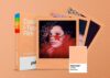 Polaroid Pantone Peach Fuzz Film Edition