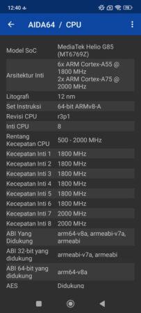 Review Redmi 13C 40 AIDA64 Redmi 13C 2