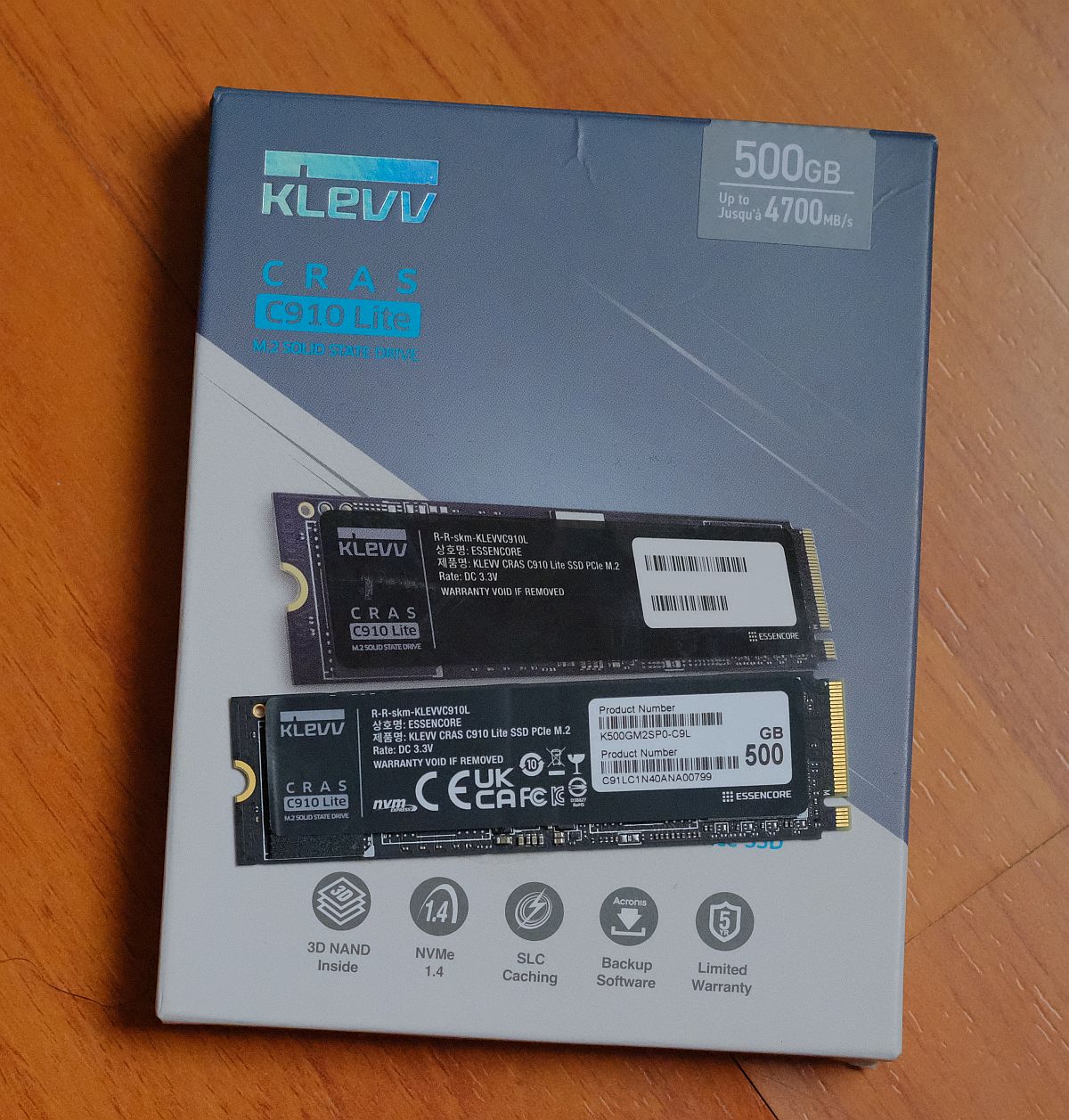 KLEVV CRAS 910 Lite, Solusi Penyimpanan Murah Meriah untuk Laptop dan PC 25 klevv cras 910 lite