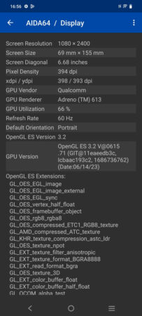 AIDA 64 vivo Y100 5G 4