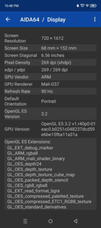 Review Infinix Hot 40i 40 AIDA64 Infinix Hot 40i 3