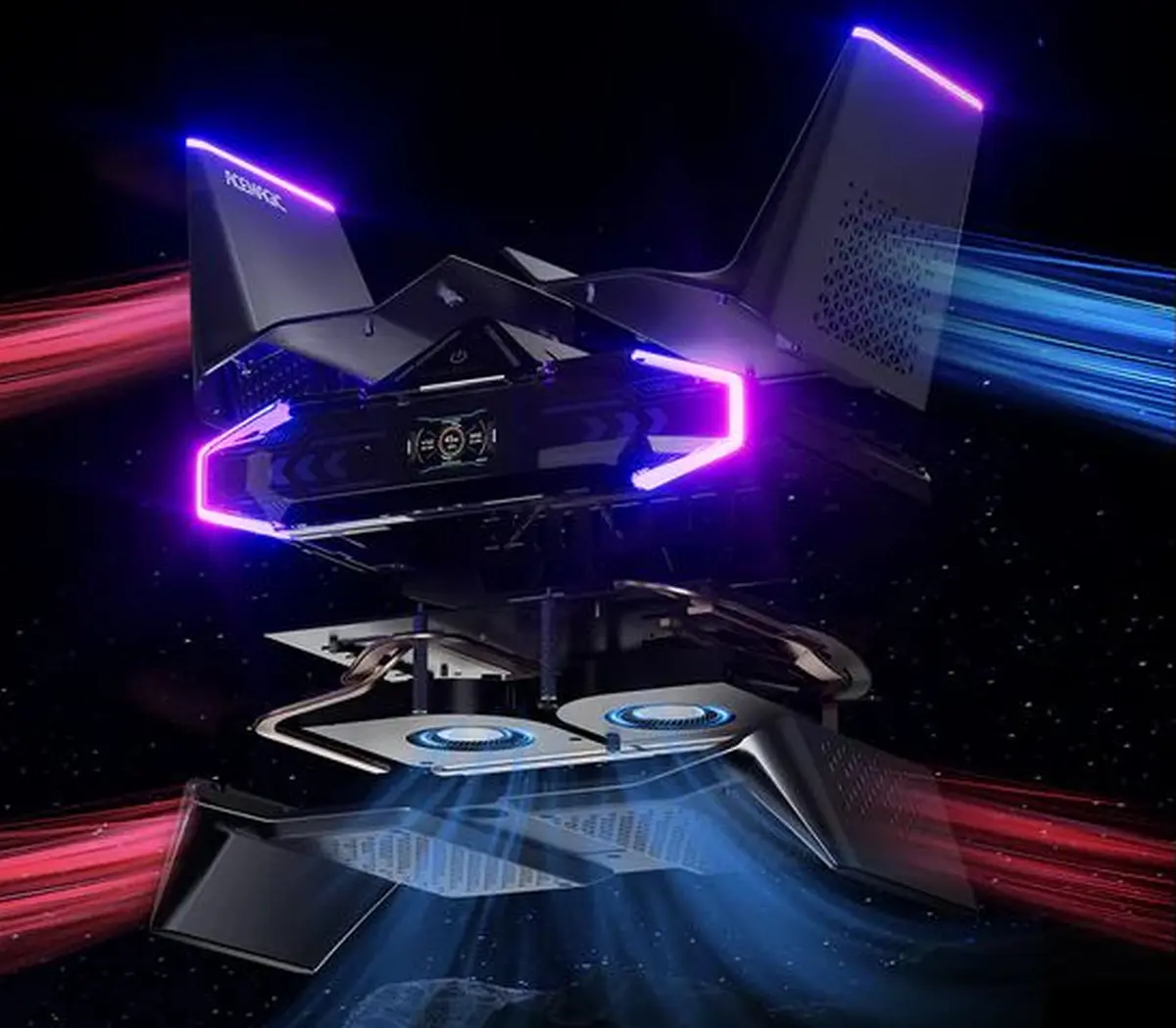 ACEMAGIC M2A Starship: PC Gaming Futuristik Dengan Intel Core I9 Dan ...