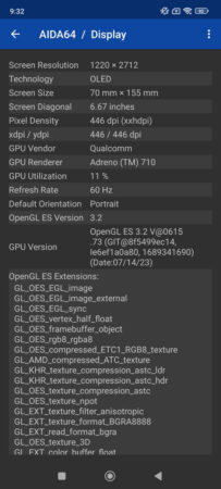 Review POCO X6 5G 39 AIDA64 POCO X6 5G 3