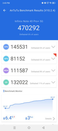 Review Infinix Note 40 Pro+ 5G 42 Antutu Infinix Note 40 Pro Plus 5G 1