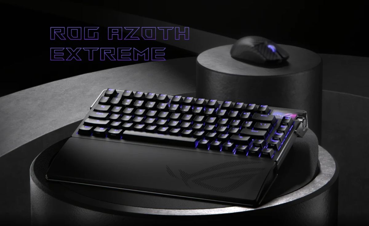 ASUS ROG Azoth Extreme: Keyboard Gaming 75% Premium dengan Layar Sentuh OLED Warna 46 ASUS ROG Azoth Extreme