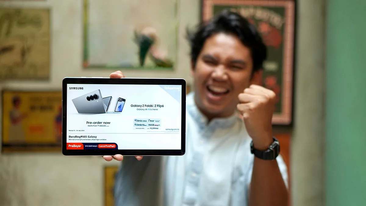 Bundling Telkomsel Samsung Galaxy Z Fold6 dan Z Flip6 1