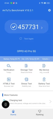 review OPPO A3 Pro 5G 30 OPPO A3 Pro 5G Antutu 1