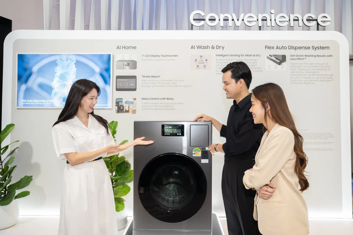 Samsung Perkenalkan Mesin Cuci dan Pengering Terpadu, BESPOKE AI Laundry Combo 19 BESPOKE AI Laundry Combo™ Tech Forum 2024 2