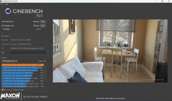 tecno megabook T1 benchmark 2