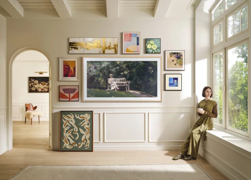TV Samsung Frame Pro Diperkenalkan di CES 2025, dengan Wireless One Connect 22 Samsung Frame Pro TV 2025