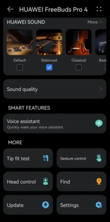 Huawei FreeBuds Pro 4 APP 2