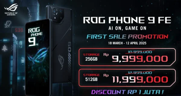 ROG Phone 9 FE First Sale Promotion