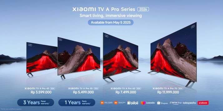 Harga Xiaomi TV A Pro Series 2026