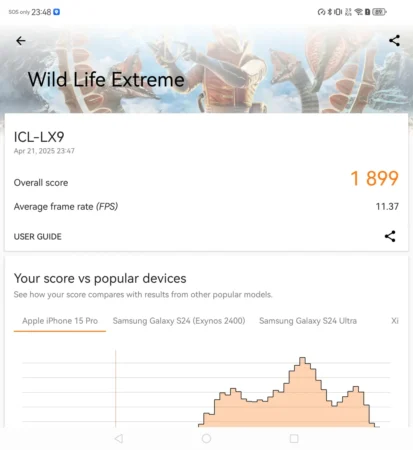 Huawei Mate X6 benchmark 3 Huawei Mate X6 benchmark 3