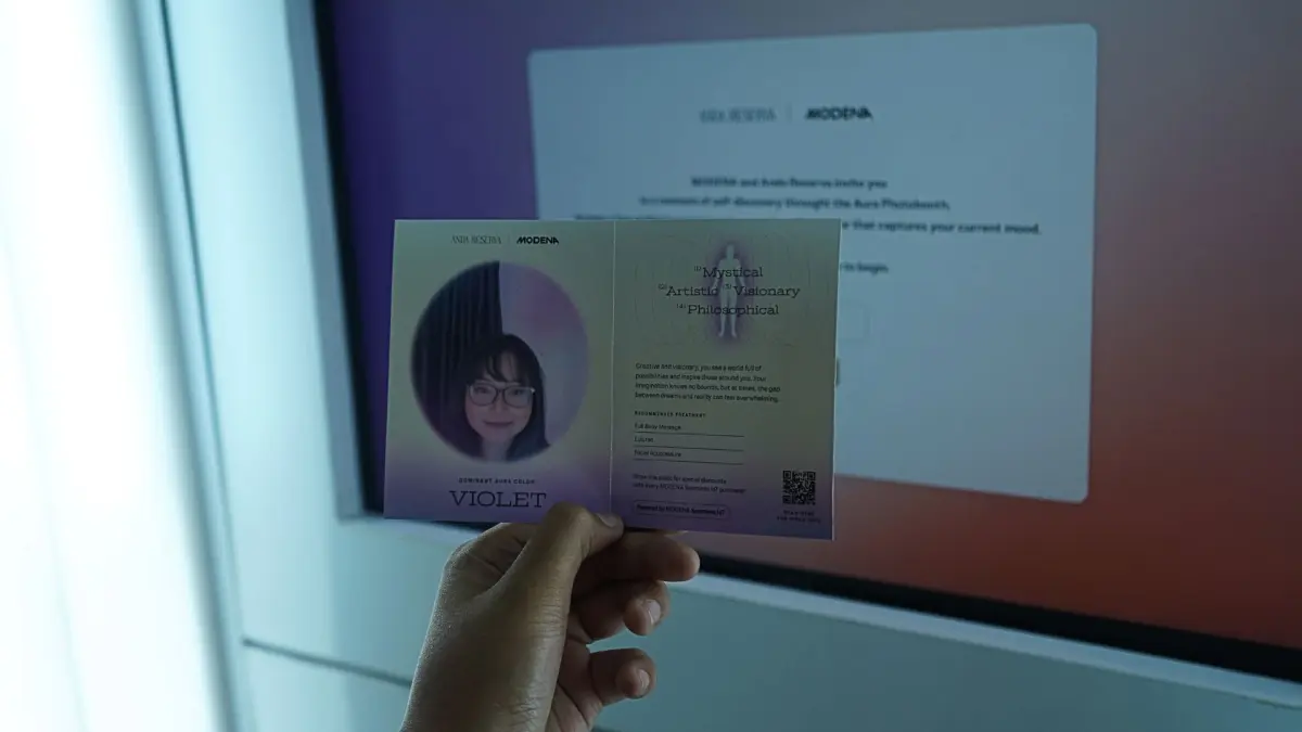 MODENA Gandeng Anda Reserva Hadirkan Pengalaman Wellness dengan Pencahayaan Imersif 27 Modena X Anda Reserva 2