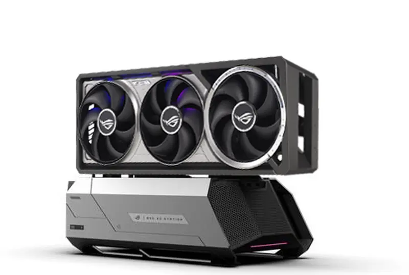 ASUS ROG XG Station 3: Docking Kartu Grafis Canggih dengan Thunderbolt 5 21 XG Station 3 Thunderbolt ™ 5