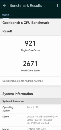 Review Honor X9C 5G 33 honor X9C benchmark 3