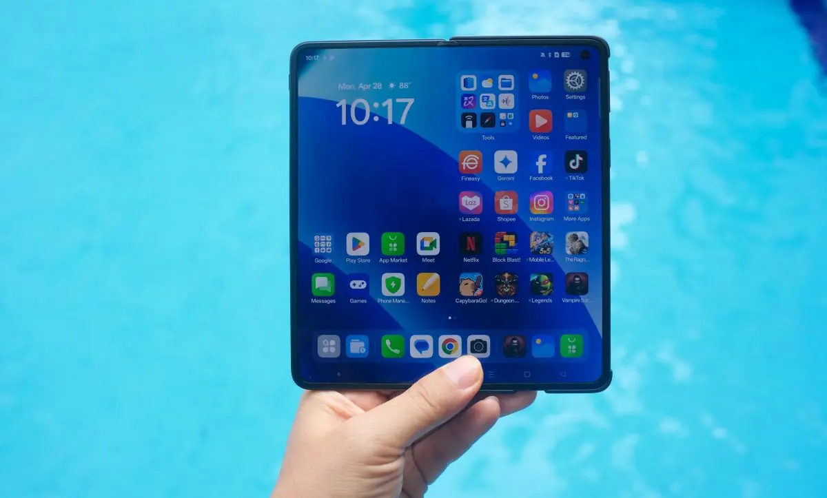 Review OPPO Find N5 22 oppo find n5 layar