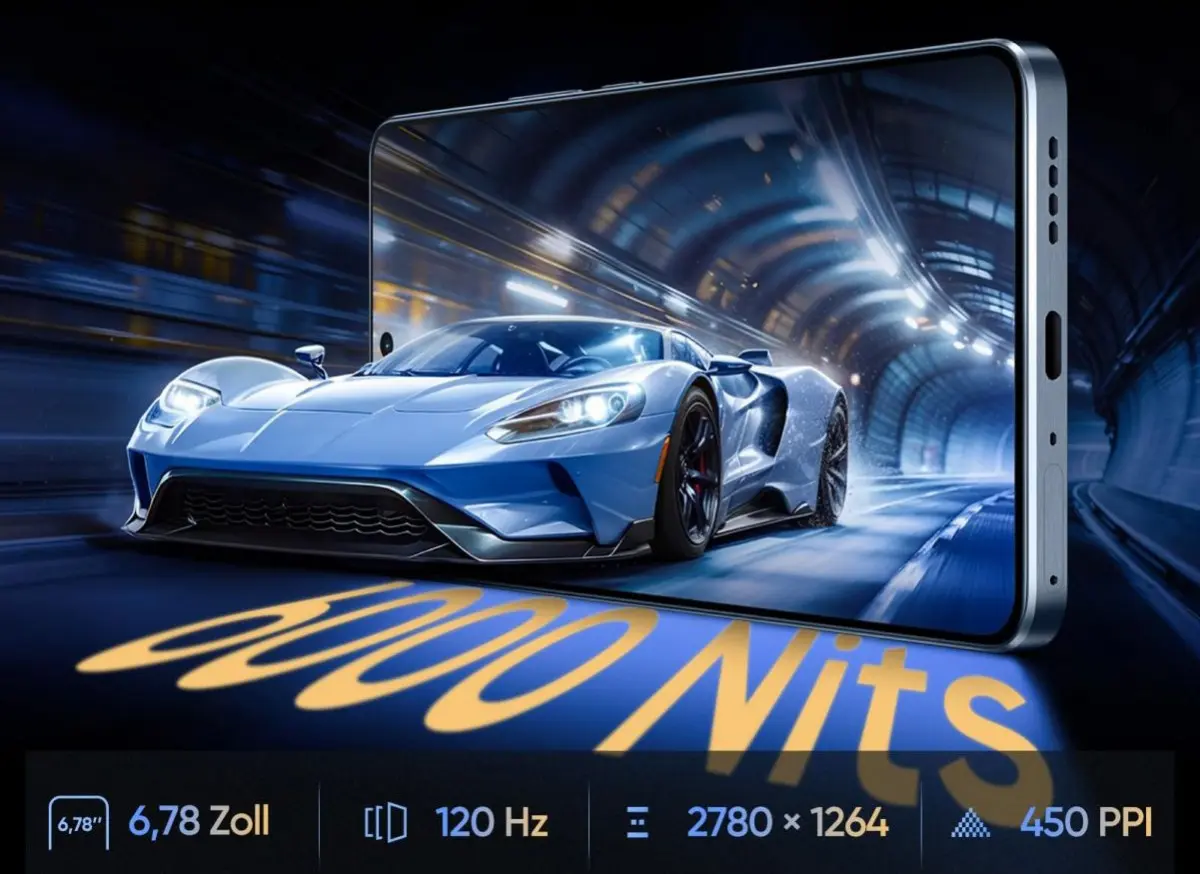 realme GT 7: <em>Flagship Killer</em> dengan Chipset MediaTek Dimensity 9400e dan Baterai 7000 mAh 26 realme GT 7 4