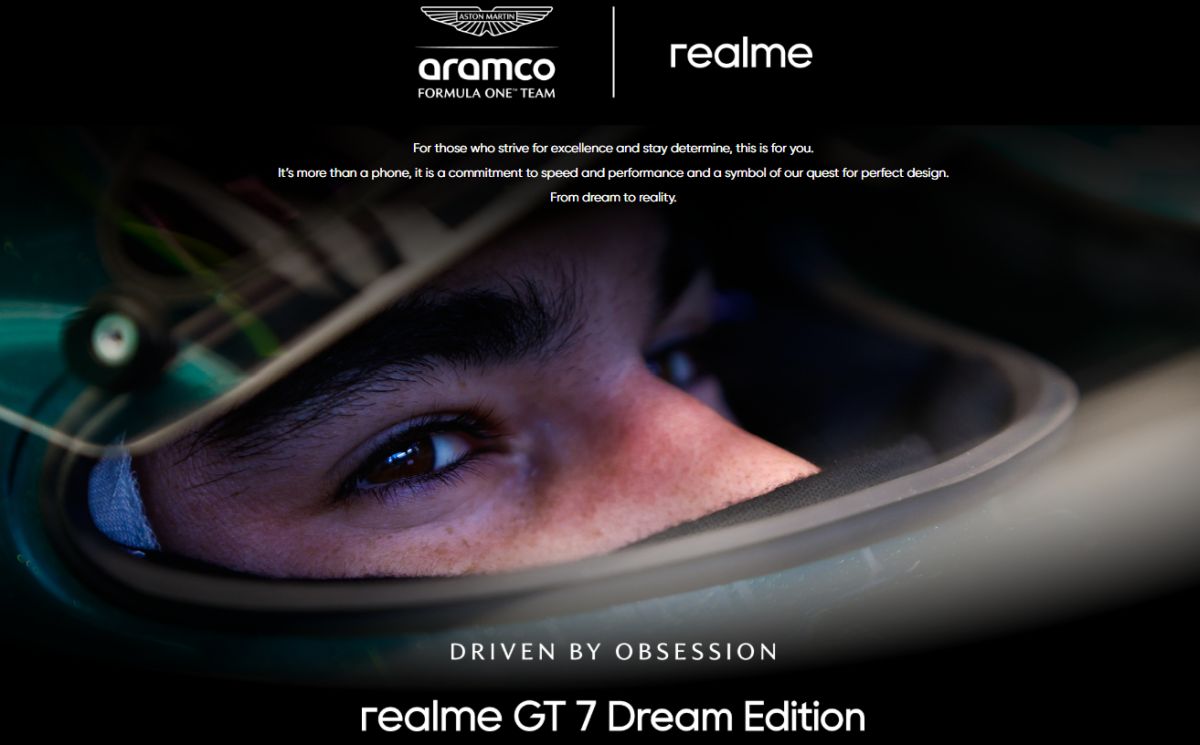 realme Umumkan Kemitraan Strategis dengan Aston Martin Formula One Team 21 realme GT 7 Dream Edition