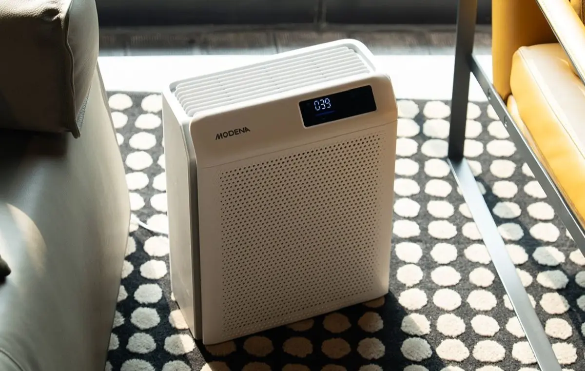 MODENA Seamless IoT, Ekosistem Rumah Pintar yang Adaptif 21 MODENA Smart Air Purifier AP 3667 ITWA dengan HEPA 13 filter
