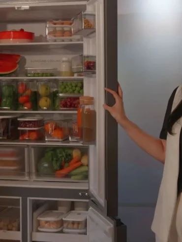 chef devina dan kulkas xiaomi cross door