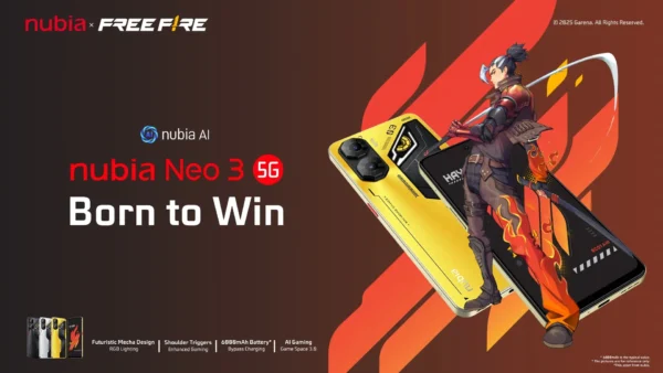 5 Fitur Jagoan nubia Neo 3 Series yang Jadi Hape Gaming Resmi Free Fire 25 nubia Neo 3 5G 1